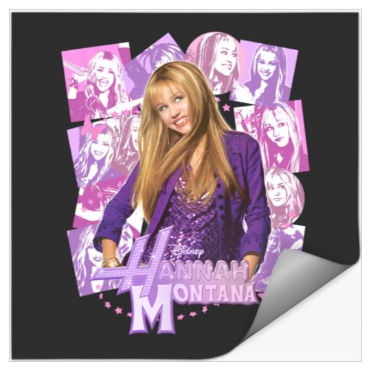 Discover Disney Hannah Montana Epic Iconic Collage Big Chest Poster Stickers