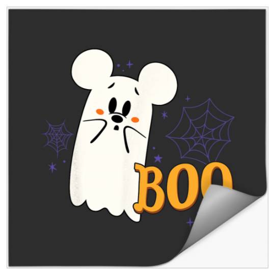 Discover Disney Mickey Mouse Cute Little  Boo Halloween Stickers