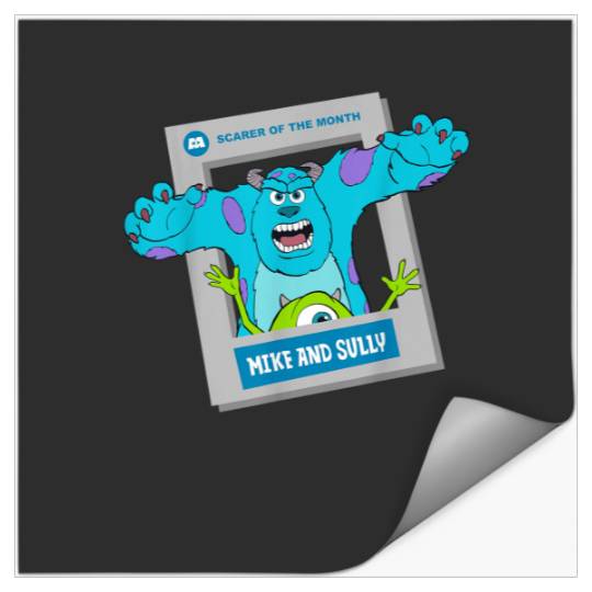 DisneyPixar Monsters Inc Mike Sully Scarer of th Stickers