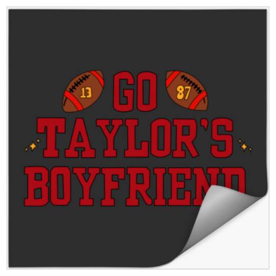 Travis Kelce And Taylorr Swift Stickers