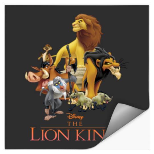 Disneyss Lion King Good Guys And Villains Stickers