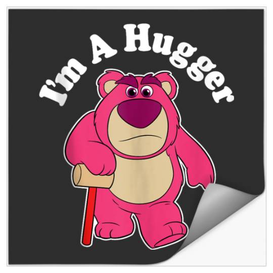 Disneyss Pixars Toy Story Lotso Bear I'm A Hugger Vintages Stickers