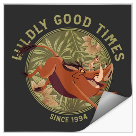 Disneyss Lion King Anniversary Timon Pumbaa Wildly Good Times Stickers