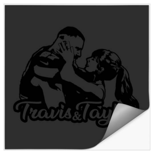 Travis Kelce And Taylorr Swift (1) Stickers