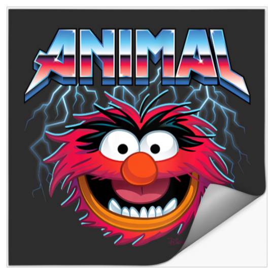 Disneyss The Muppets Animal Rock Stickers