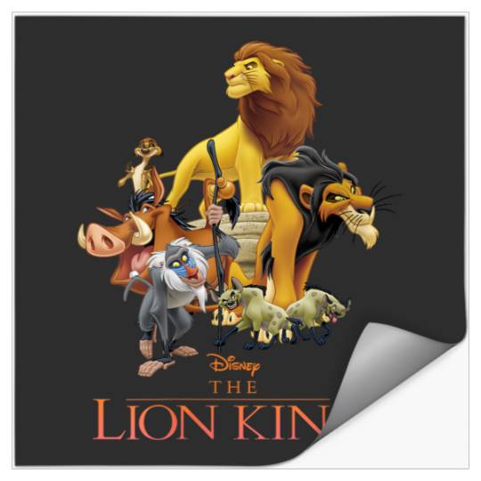 Disneyss Lion King Good Guys And Villains Stickers