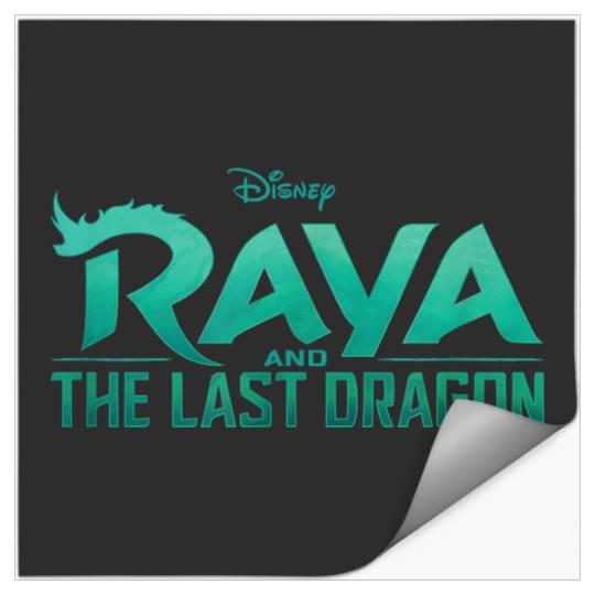 Disneyss Raya And The Last Dragon Logo Stickers