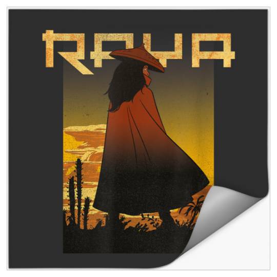 Disneyss Raya And The Last Dragon Raya Poster Stickers