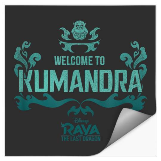 Disneyss Raya And The Last Dragon Welcome To Kumandra Stickers