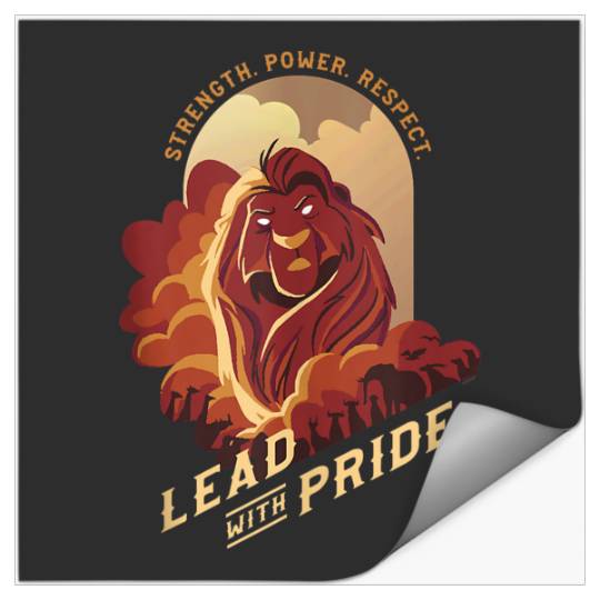 Disneyss The Lion King 30th Anniversary Mufasa Lead With Pride Stickers