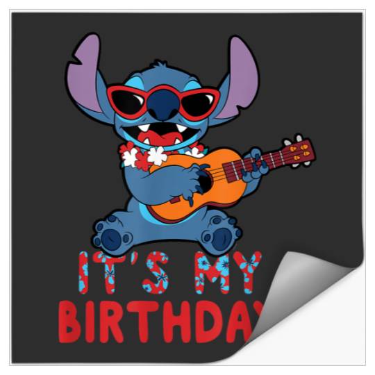 Discover Disney Lilo Stitch Tropical Party Its My Birthday Stickers