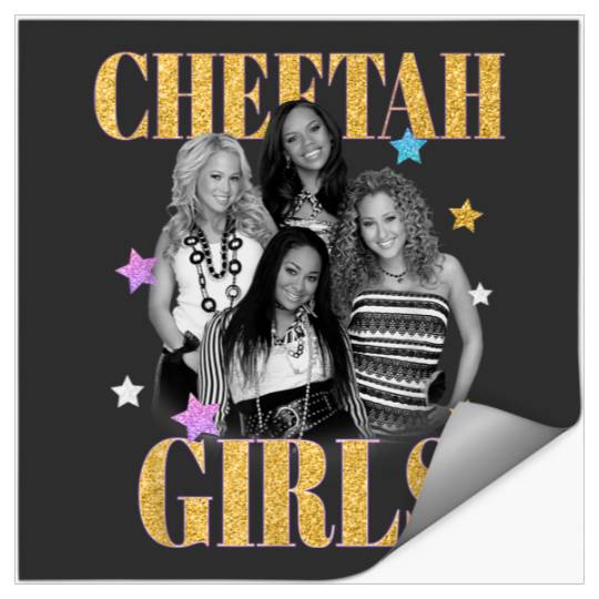 Disney The Cheetah Girls Main Cast Group Shot Stickers