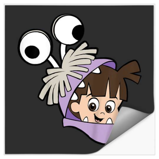 Discover Disney And Pixars Monsters Inc Boo Big Face Costume Stickers