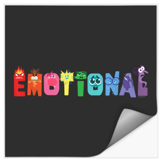 Discover Disney And Pixars Inside Out 2 Emotions Feeling Emotional Stickers