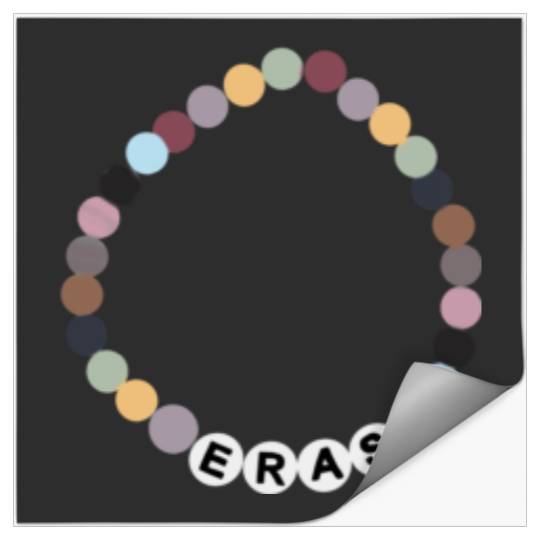 Discover Eras Friendship Bracelet  Taylor The Eras Tour  Home Decor Merch Fandom Small Support  HECKINFAROUT Sticker Stickers
