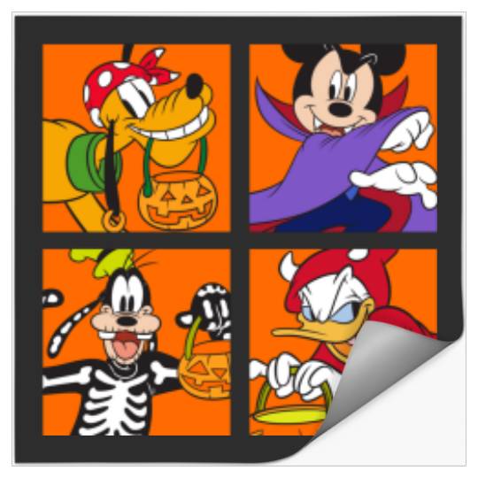 Disneyss Mickey Mouse And Friends Surprise Halloween Stickers