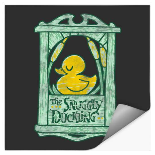 Disney Tangled The Snuggly Duckling Sign, Magic Kingdom Stickers
