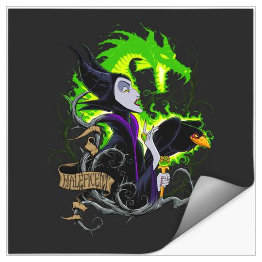 Discover Disney Sleeping Beauty Maleficent Queen Of Thorns Stickers