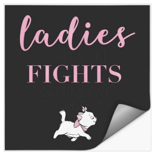 Discover Disney The Aristocats Marie Ladies Don't Start Fights Stickers