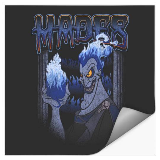 Disney Hercules Hades Flame Portrait Stickers