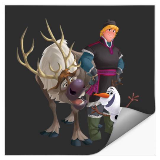 Discover Disney Frozen Kristoff Olaf Sven Stickers