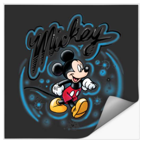 Disney Mickey Mouse Airbrush Stickers