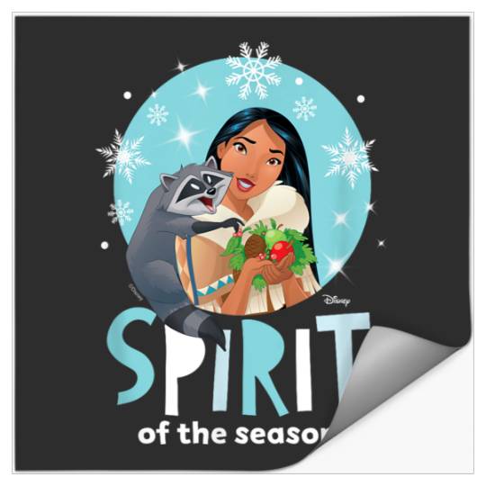 Disneyss Princess Pocahontas Spirit Of The Season Stickers