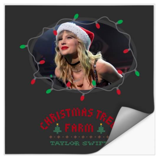 Discover Christmas Tree Farm Taylor Stickers
