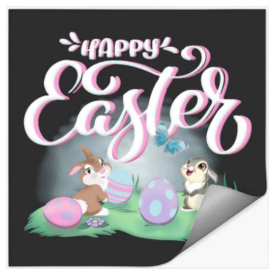 Disney Bambi Happy Easter Thumper Amp Miss Bunny Stickers