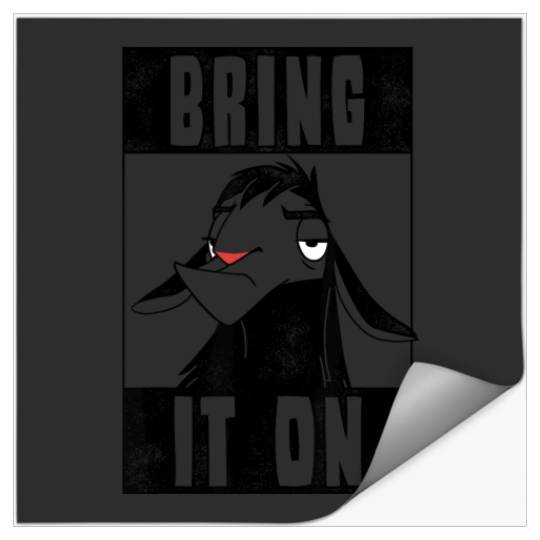 Discover Disney Emperors New Groove Kuzco Bring It On TSh Stickers