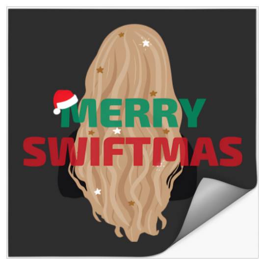 Discover Merry Swiftmas Taylor Christmas Classic Stickers