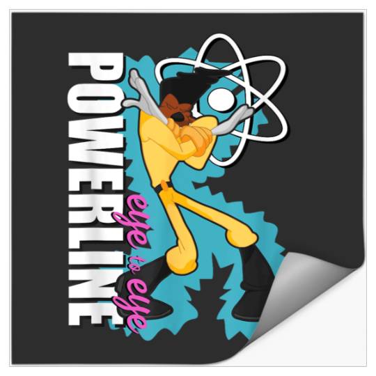 Disney A Goofy Movie Powerline Eye To Eye Dancin Stickers