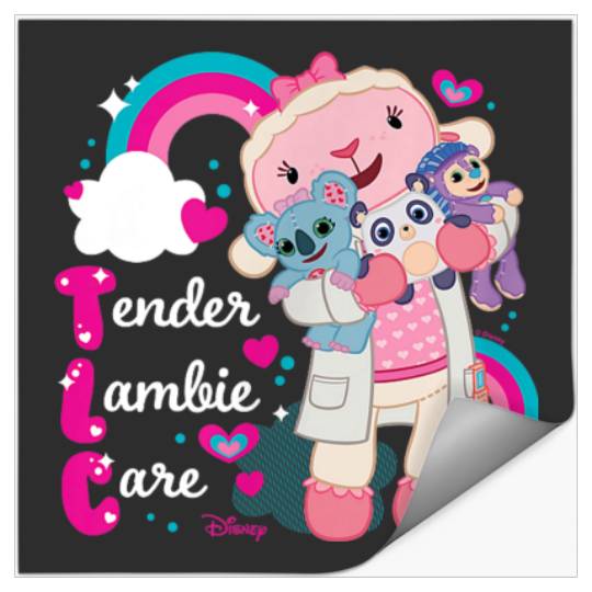 Disney Doc Mc Stuffins TLC Lambie Stickers