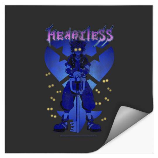 Disney Kingdom Hearts Sora Nouveau Heartless Pos Stickers