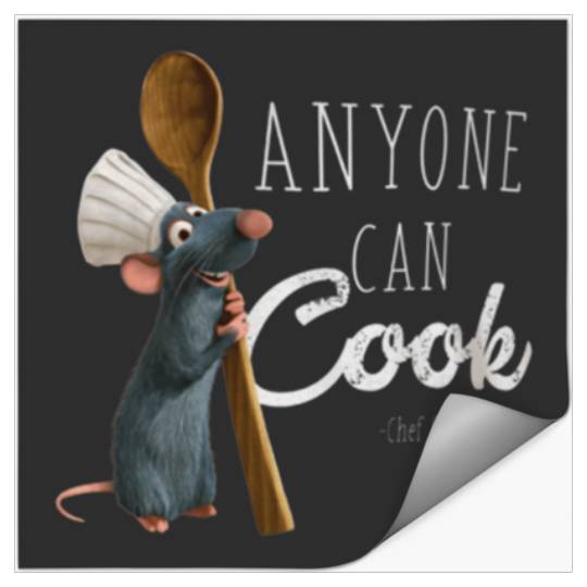 Discover Disney Pixar Ratatouille Remy Anyone Can Cook Qu Stickers