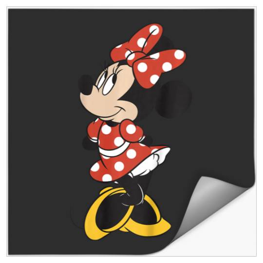 Kids Disney Mickey And Friends Minnie Pretty Face Toddler Youth Stickers