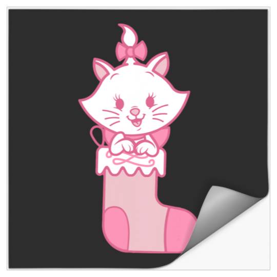 Disney Aristocats Marie Christmas Simple Stocking Stickers