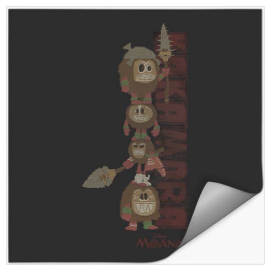 Disney Moana Kakamora Pirates Fear Us Left Big Chest Poster Stickers