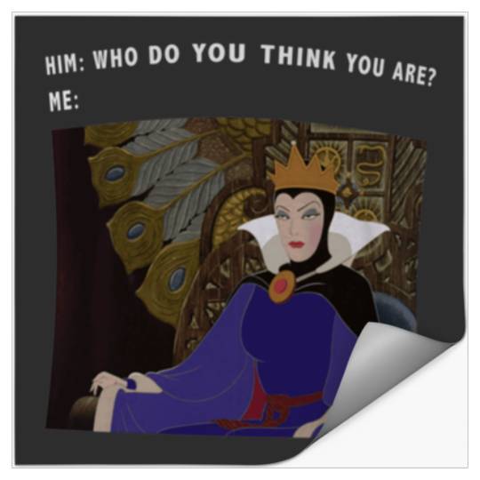 Disney Sleeping Beauty Maleficent Evil Queen Mem Stickers