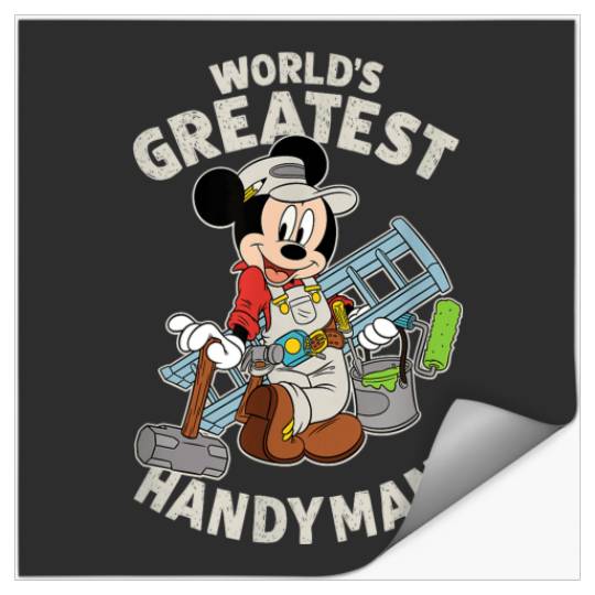 Disney Mickey Mouse Worlds Greatest Handyman Stickers