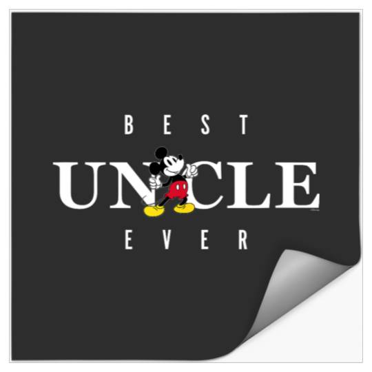 Disney Mickey Mouse Thumbs Up Best Uncle Ever Father’s Day Stickers
