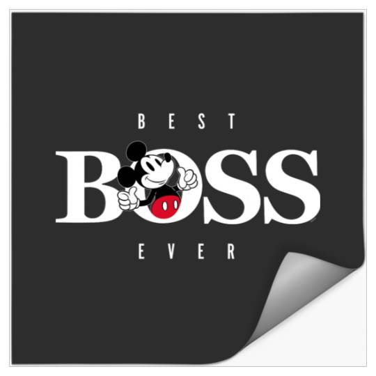 Disney Mickey Mouse Thumbs Up Best Boss Ever Employer Gift Stickers