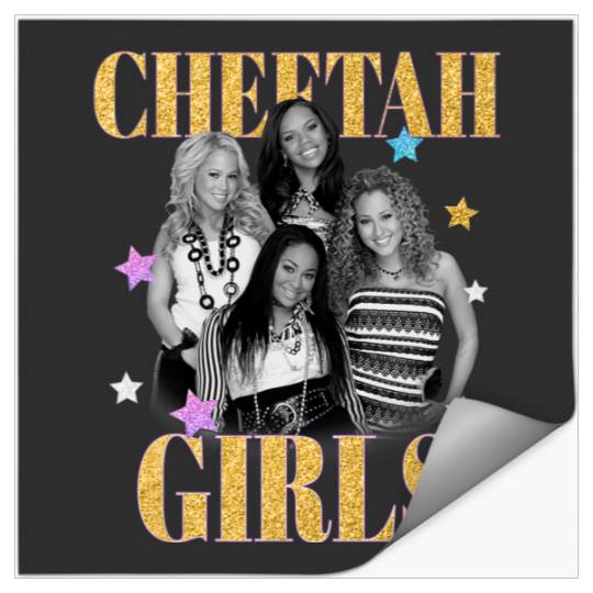 Disney The Cheetah Girls Main Cast  Group Shot Stickers