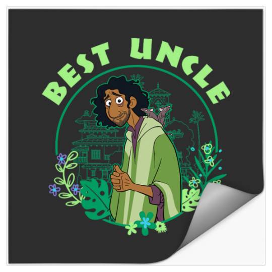 Disney Encanto Bruno Best Uncle Poster Stickers