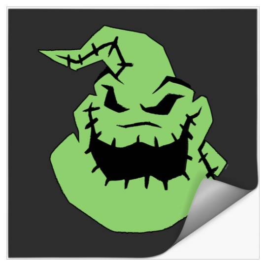 Disney The Nightmare Before Christmas Oogie Boogie Big Face Stickers