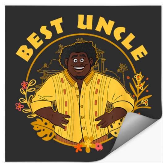 Disney Encanto Felix Best Uncle Poster Stickers