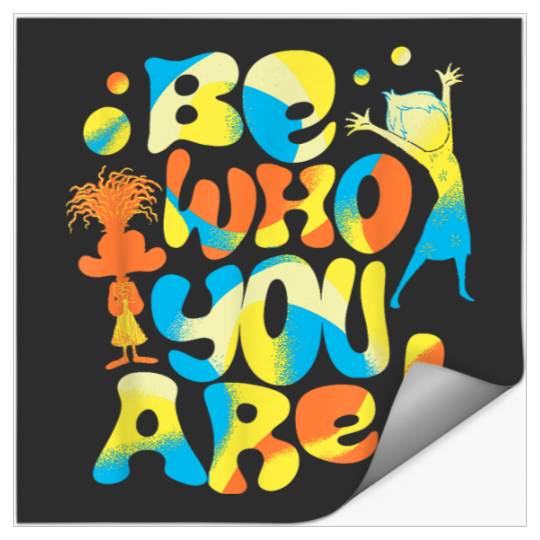 Disney Pixar Inside Out 2 Be Who You Are Joy Anxiety Stickers