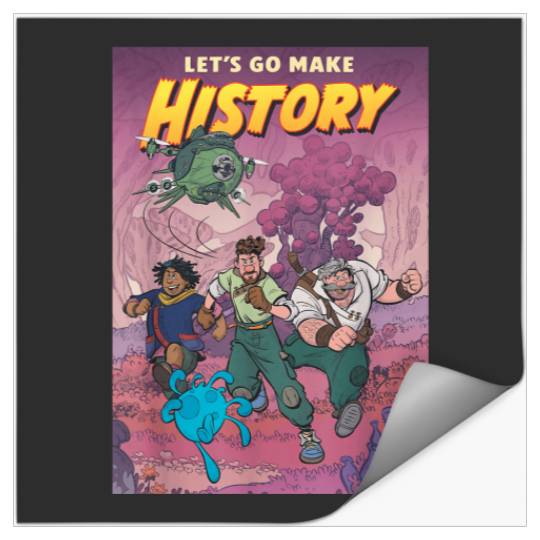 Disney Strange World Lets Go Make History Stickers
