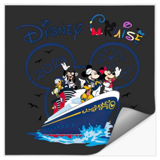 Disney Cruise Shirt, My First Disney Cruise 2024 Shirt, Disney Cruise Kids Stickers