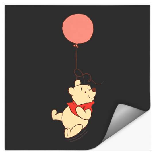 Disney Winnie The Pooh Balloon Flight Corner Picture Stickers